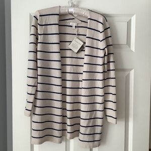 Garnet Hill Cashmere Cardigan, NWT, Size XS